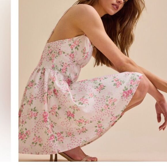 New with tags Altar’d State Tadley Floral Mini Dress - Picture 4 of 5